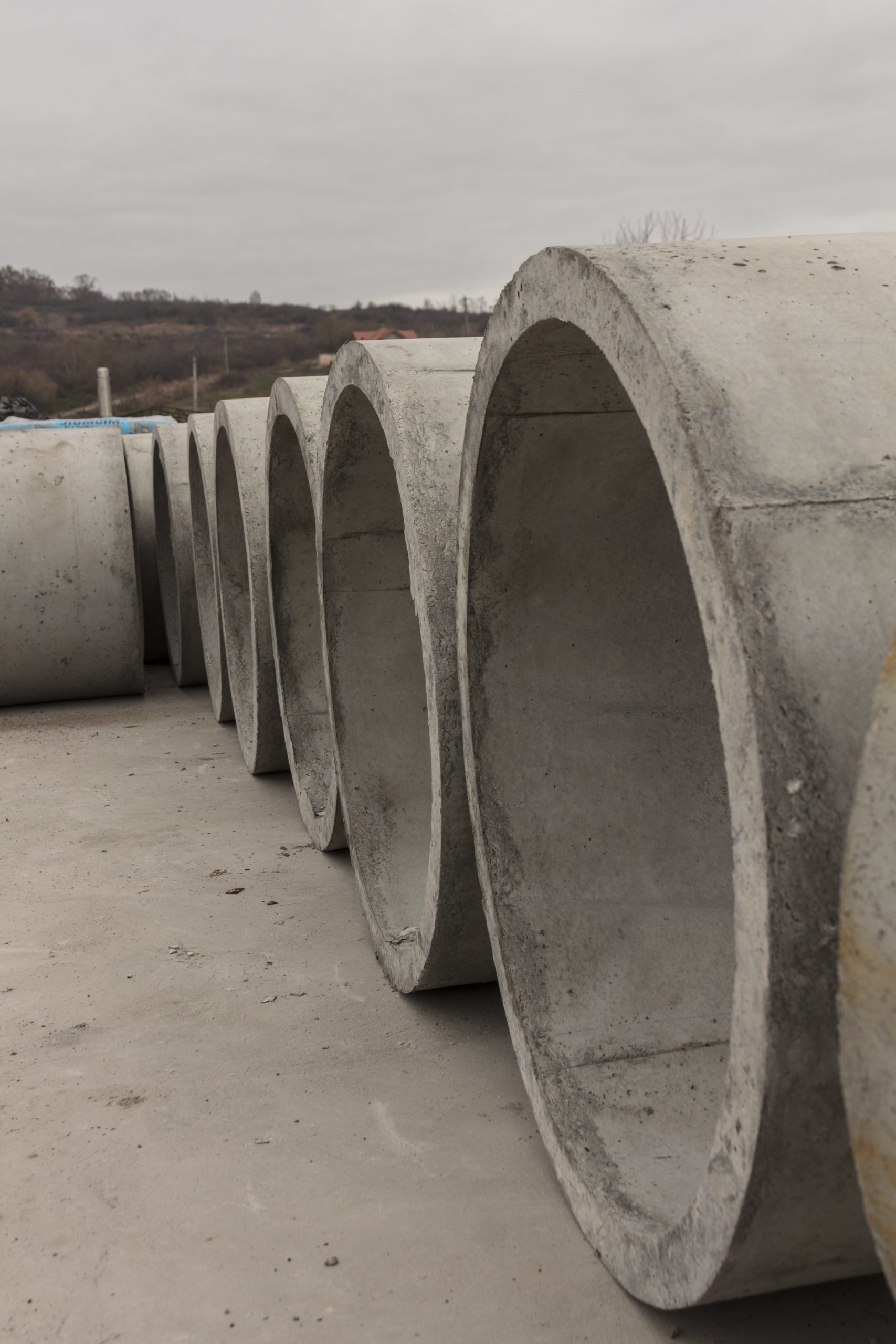 Tuburi din beton armat pentru fântână