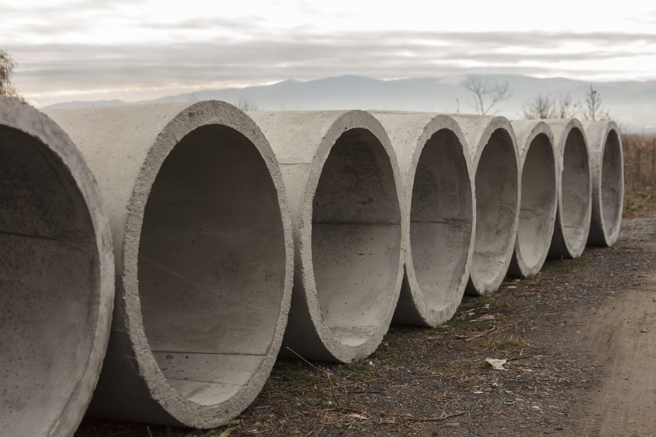 Tuburi din beton armat pentru fântână