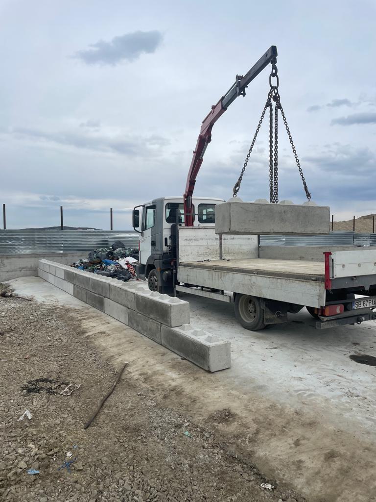 Blocuri din beton tip Lego (blocuri modulare)